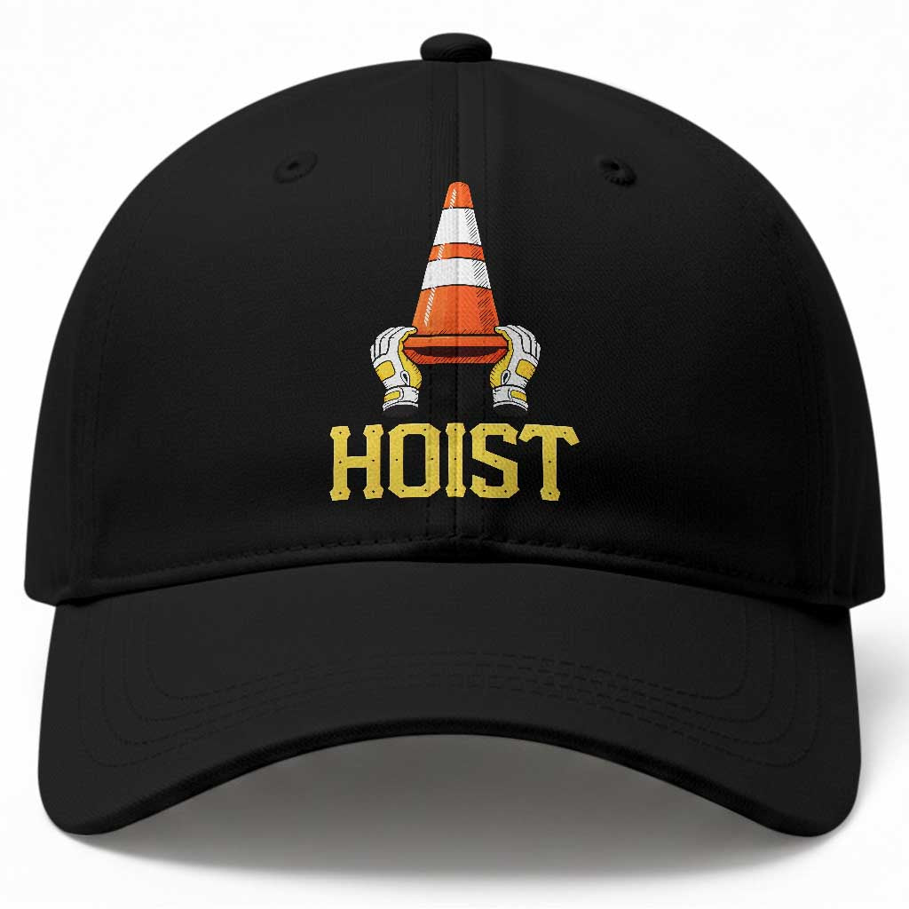 Funny Hoist The Cone Trophy Baseball Cap IYKYK Meme Sports Fan Victory Celebration TS02 Print Your Wear