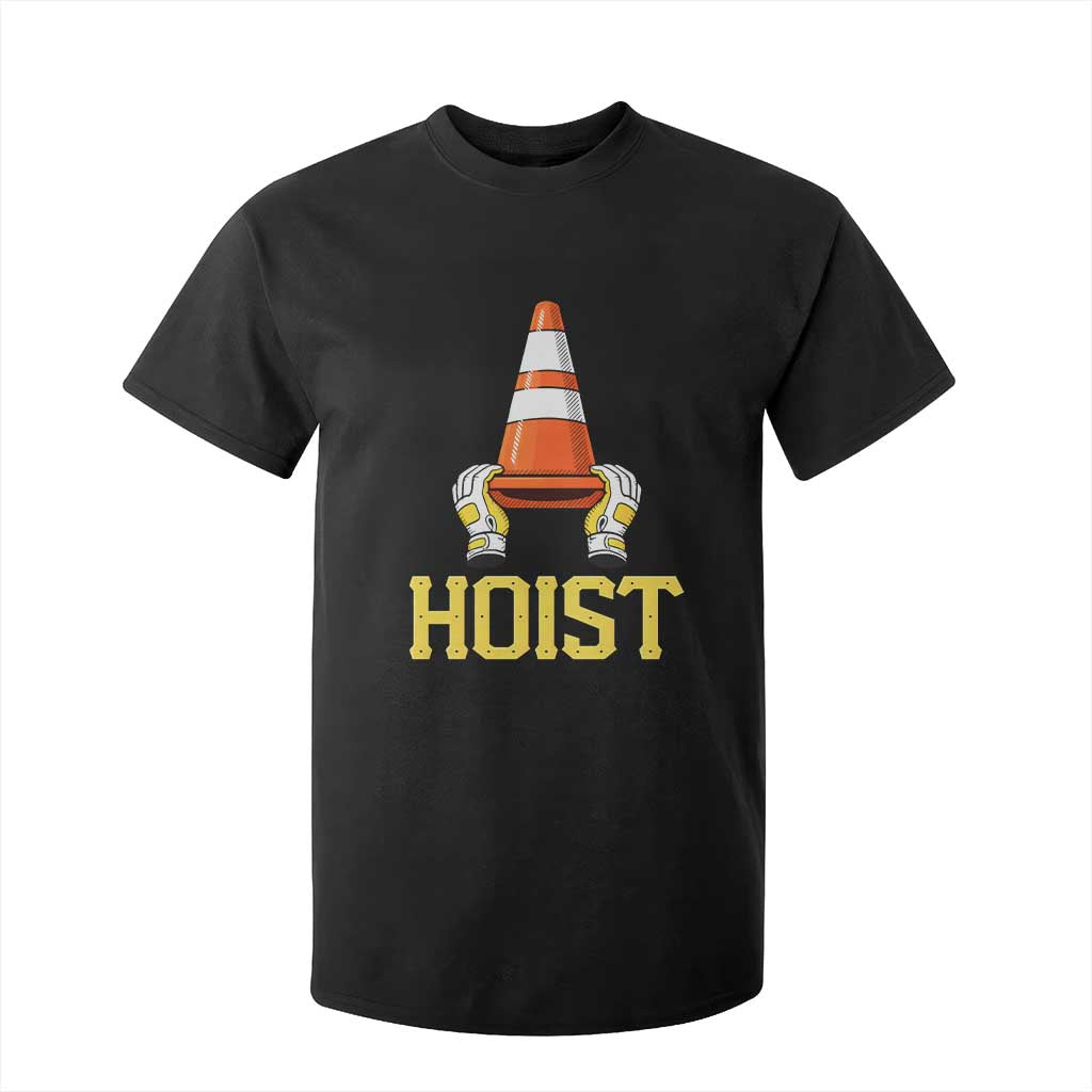 Funny Hoist The Cone Trophy T Shirt For Kid IYKYK Meme Sports Fan Victory Celebration TS02 Black Print Your Wear