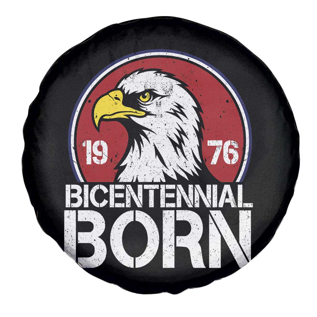 Patriotic Bicentennial Born 1976 Spare Tire Cover American Bald Eagle 50th Birthday TS02 Print Your Wear