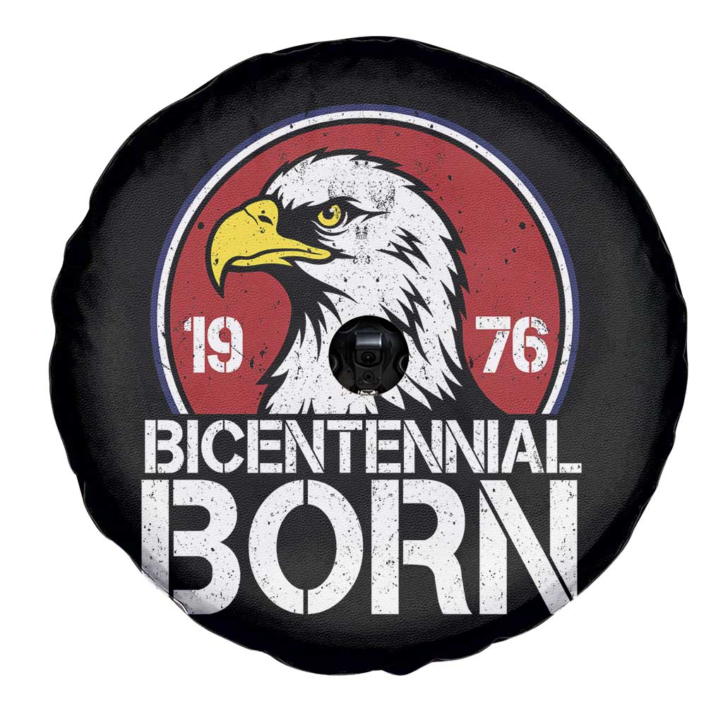 Patriotic Bicentennial Born 1976 Spare Tire Cover American Bald Eagle 50th Birthday TS02 Print Your Wear