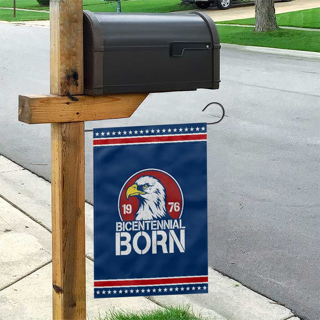 Bicentennial Born 1976 Patriotic Garden Flag American Bald Eagle 50th Birthday TS02 Classic Blue Red Print Your Wear