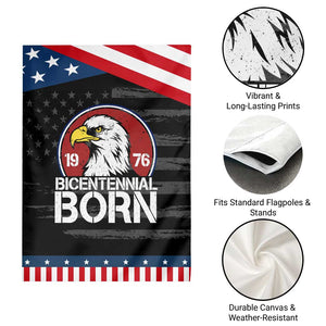 Bicentennial Born 1976 Patriotic Garden Flag American Bald Eagle 50th Birthday TS02 Print Your Wear