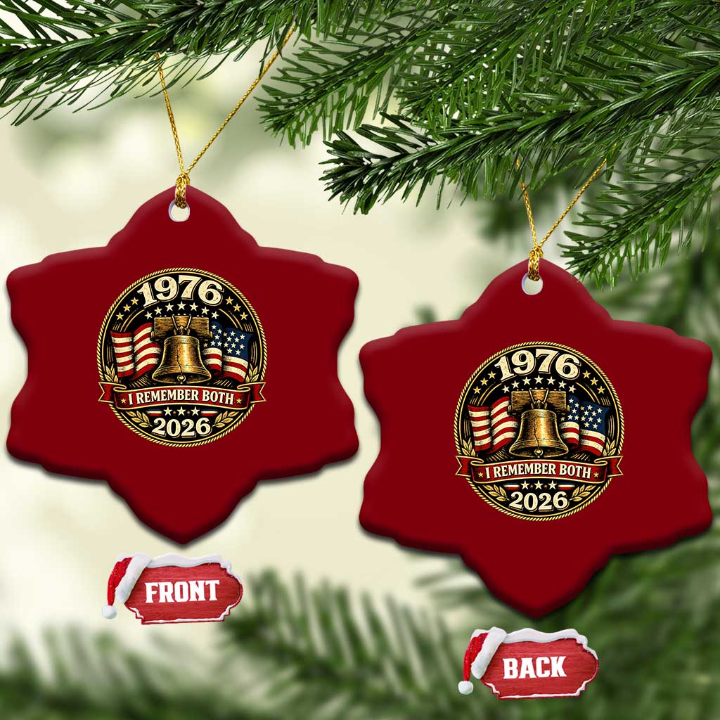 Bicentennial Born 1976 Liberty Bell Ceramic Ornament America 250th Anniversary 50th Birthday TS02 Print Your Wear
