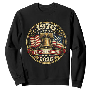 Bicentennial Born 1976 Liberty Bell Sweatshirt America 250th Anniversary 50th Birthday TS02 Black Print Your Wear