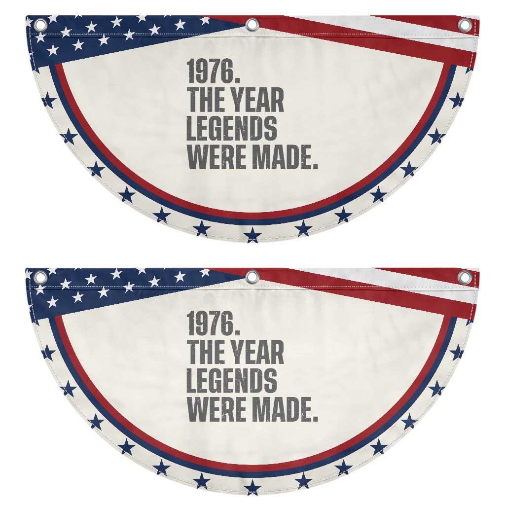 1976 The Year Legends Were Made Patriotic Fan Flag Minimalist Retro 50th Birthday TS02 2pcs pack Classic Beige Print Your Wear