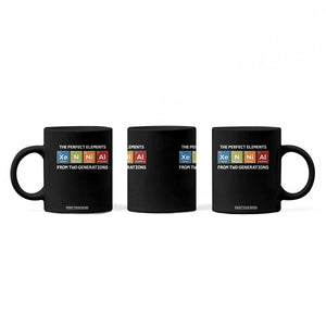 Xennial The Perfect Elements From Two Generations Coffee Mug Periodic Table Science Graphic TS02 Print Your Wear
