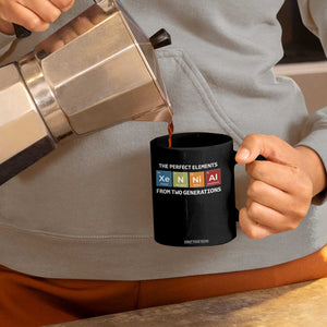 Xennial The Perfect Elements From Two Generations Coffee Mug Periodic Table Science Graphic TS02 Print Your Wear