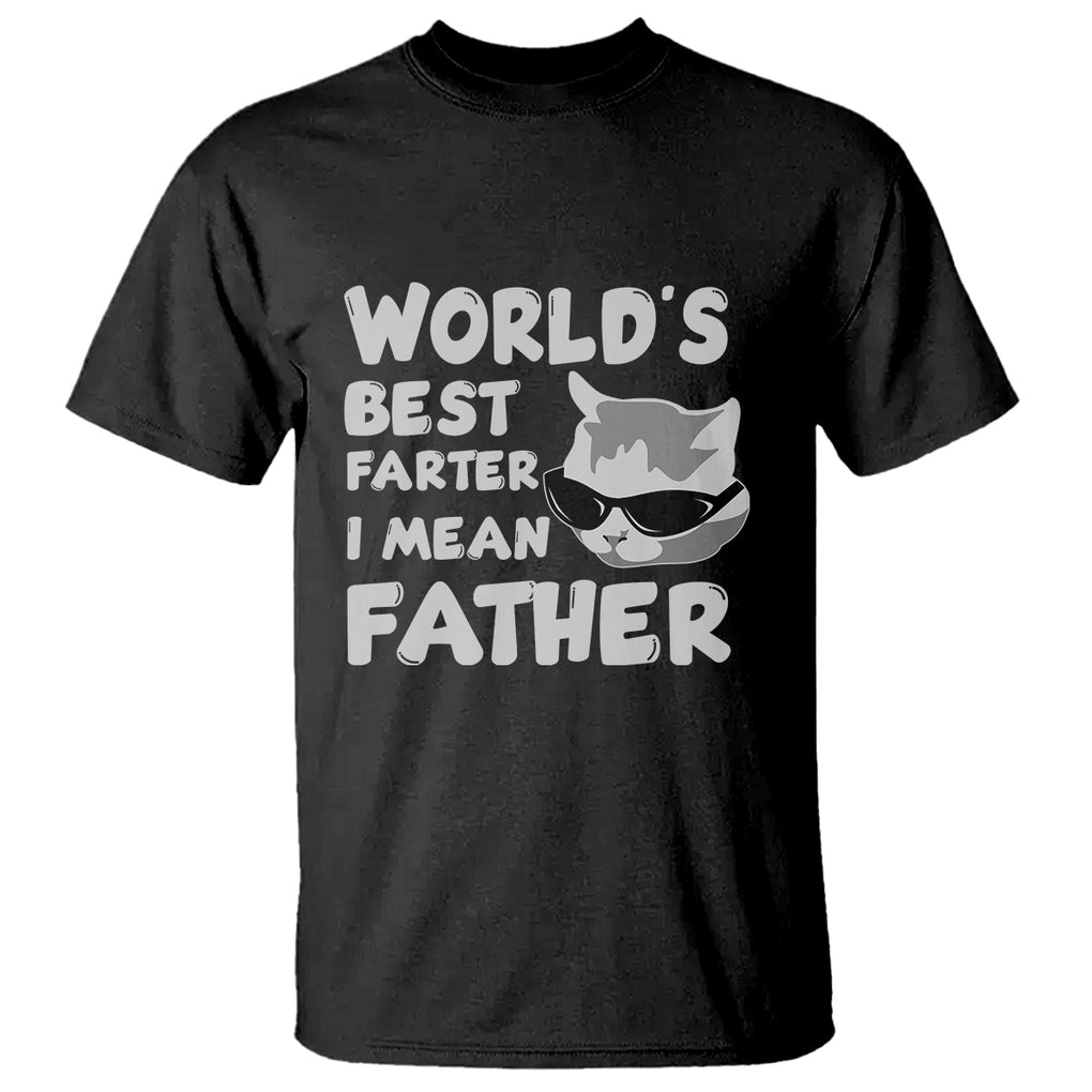 Funny World's Best Farter I Mean Father Best Cat Dad Ever T Shirt TS02 Irish Green Printyourwear