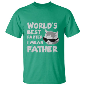 Funny World's Best Farter I Mean Father Best Cat Dad Ever T Shirt TS02 Printyourwear
