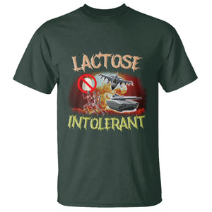 Lactose Allergy T Shirt Lactose Intolerant Funny Meme Ironic Cringe Meme TS02 Printyourwear