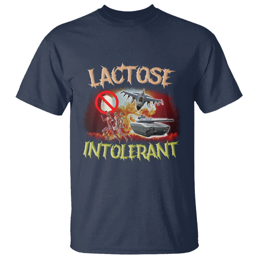 Lactose Allergy T Shirt Lactose Intolerant Funny Meme Ironic Cringe Meme TS02 Printyourwear