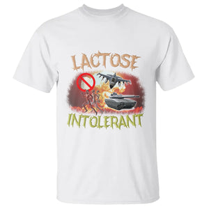 Lactose Allergy T Shirt Lactose Intolerant Funny Meme Ironic Cringe Meme TS02 Printyourwear