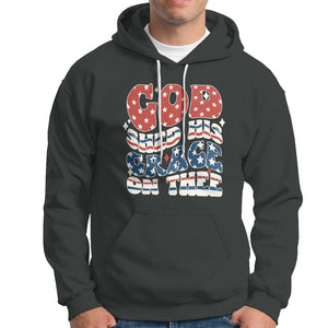 God Blessing Hoodie God Shed His Grace On Thee Amercan Flag TS02 Printyourwear
