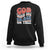 God Blessing Sweatshirt God Shed His Grace On Thee Amercan Flag TS02 Dark Heather Printyourwear