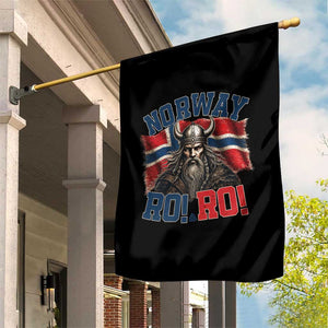 Fierce Norway Viking Warrior Ro Ro Garden Flag Patriotic Norge Norwegian Flag Funny Rowing Support TS02 Print Your Wear