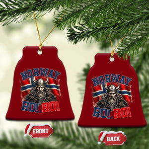 Fierce Norway Viking Warrior Ro Ro Ceramic Ornament Patriotic Norge Norwegian Flag Funny Rowing Support TS02 Print Your Wear