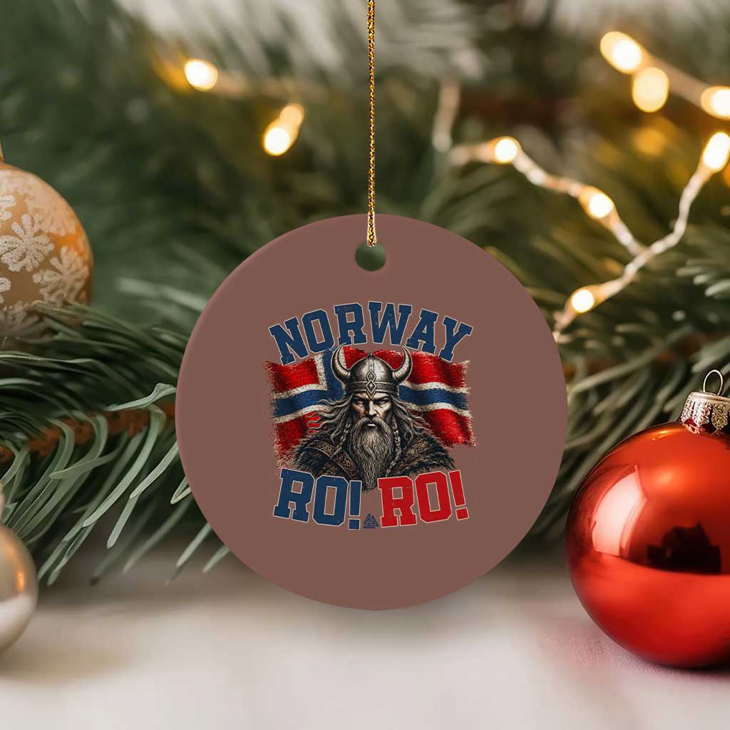 Fierce Norway Viking Warrior Ro Ro Ceramic Ornament Patriotic Norge Norwegian Flag Funny Rowing Support TS02 1pc Mocha Print Your Wear