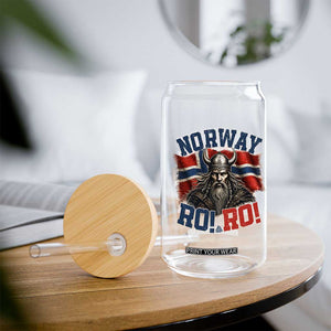 Fierce Norway Viking Warrior Ro Ro Glass Can Patriotic Norge Norwegian Flag Funny Rowing Support TS02 Print Your Wear