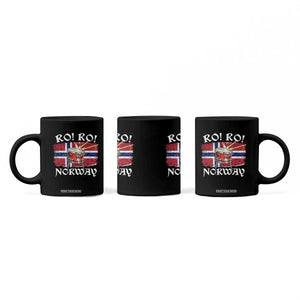 Funny Norway Drummer Ro Ro Coffee Mug Patriotic Norge Norwegian Flag Rowing Support TS02 Print Your Wear