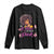 Breast Cancer Awareness Long Sleeve Shirt In October We Wear Pink Black Afro Woman TS02 Black Print Your Wear