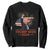 Trump Won 2024 Sweatshirt 47th President American Flag Raised Fist TS02 Black Print Your Wear