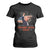 Trump Won 2024 T Shirt For Women 47th President American Flag Raised Fist TS02 Black Print Your Wear