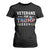 Veterans For Trump 2024 T Shirt For Women Patriotic Military Dog Tags American Flag TS02 Black Print Your Wear