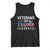 Veterans For Trump 2024 Tank Top Patriotic Military Dog Tags American Flag TS02 Black Print Your Wear