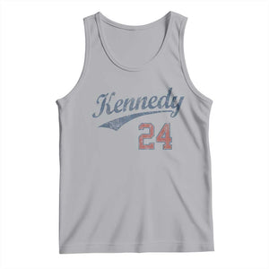 RFK Jr Kennedy 2024 Tank Top Team Kennedy 24 Vintage TS02 Athletic Heather Print Your Wear