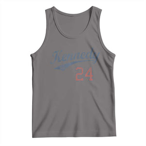 RFK Jr Kennedy 2024 Tank Top Team Kennedy 24 Vintage TS02 Deep Heather Print Your Wear