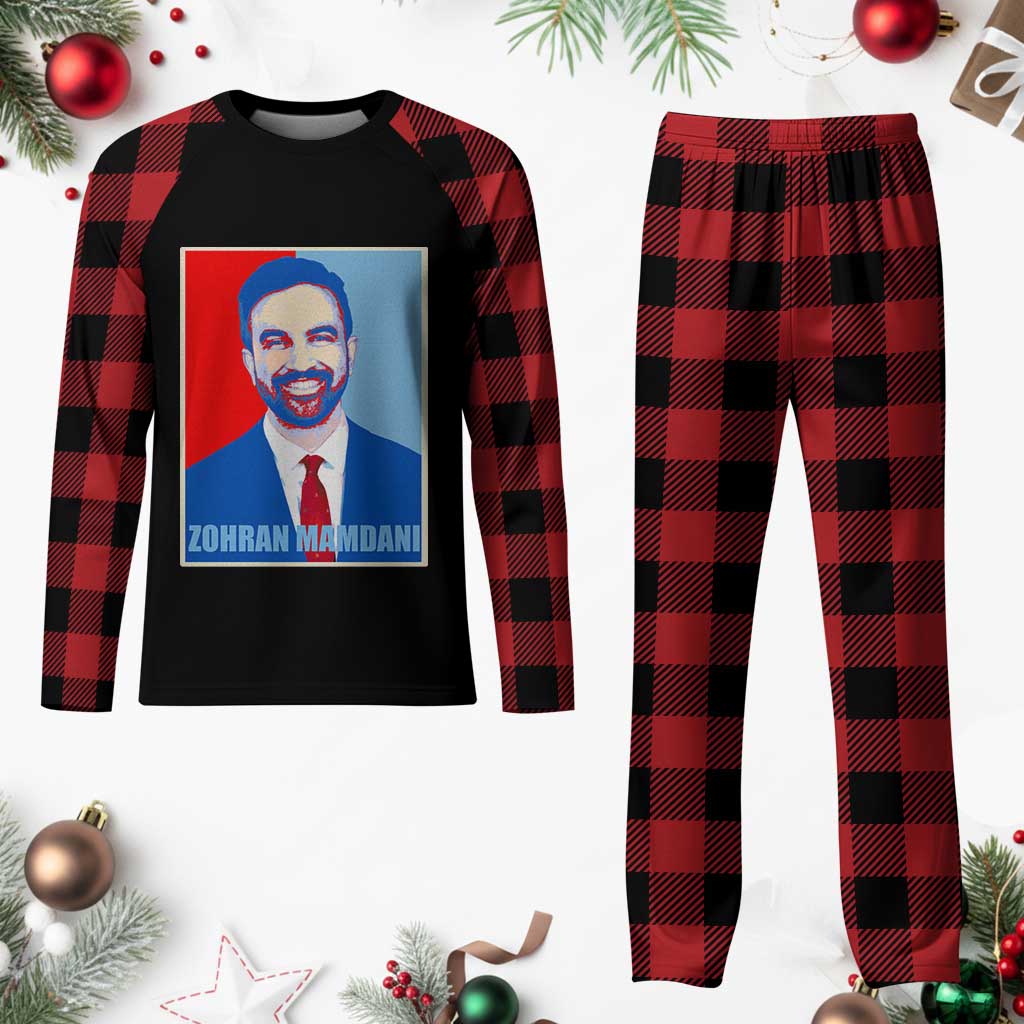 Zohran Madamni Plaid Pajama Set for New York Mayor TS02 Buffalo Plaid Print Your Wear
