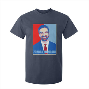 Zohran Madamni T Shirt For Kid for New York Mayor TS02 Navy Print Your Wear