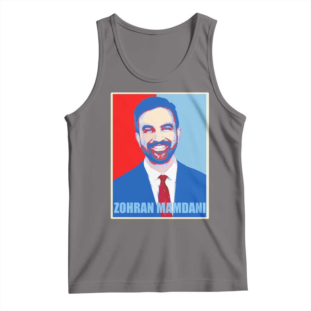 Zohran Madamni Tank Top for New York Mayor TS02 Deep Heather Print Your Wear