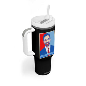 Zohran Madamni Tumbler With Handle for New York Mayor TS02 Print Your Wear