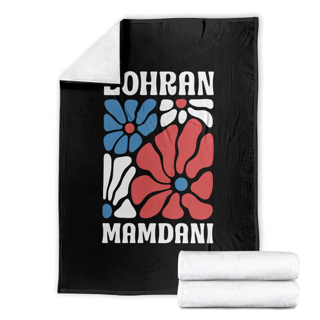 Zohran Madamni We The People Throw Blanket New York City TS02 Black Print Your Wear