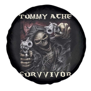 Skeleton Meme Spare Tire Cover Tummy Ache Survivor Funny Cool Edgy Hard Cringe TS02 Print Your Wear