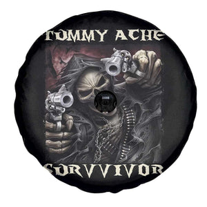 Skeleton Meme Spare Tire Cover Tummy Ache Survivor Funny Cool Edgy Hard Cringe TS02 Print Your Wear