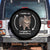 Funny Silly Cat Meme Spare Tire Cover I Wake Up I Engage In Tomfoolery TS02 No hole Black Print Your Wear