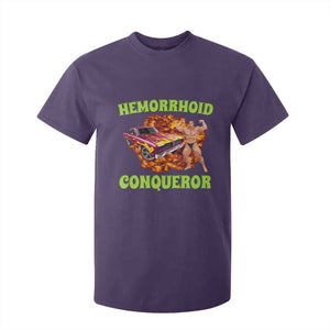 Hemorrhoid Conqueror T Shirt For Kid Funny Oddly Specific Dank Meme Absurd Muscle Car TS02 Purple Print Your Wear
