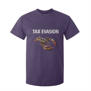 Funny Tax Evasion Lobster T Shirt For Kid Sarcasm Oddly Specific Meme TS02 Purple Print Your Wear