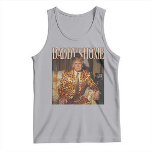 Trump Won 2024 Tank Top Daddy's Home Leopard Funny Gangster TS02 Athletic Heather Print Your Wear