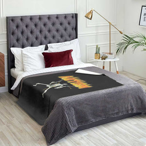 Autism Skeleton Throw Blanket Funny Oddly Specific Dank Meme TS02 Print Your Wear
