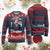 Xmas Trump Ugly Christmas Sweater Got What I Wanted Fot Xmas 2024 President American Flag TS02 Burgundy Print Your Wear