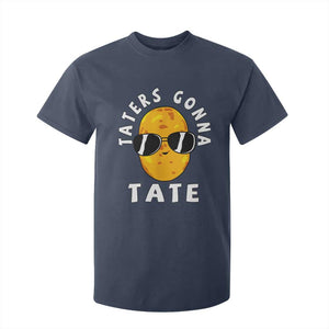 Funny Tater Tot T Shirt For Kid Taters Gonna Tate Tots Meme Potato Made Foodie Lover TS02 Navy Print Your Wear