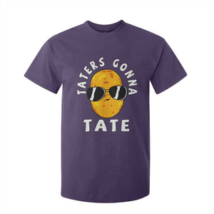 Funny Tater Tot T Shirt For Kid Taters Gonna Tate Tots Meme Potato Made Foodie Lover TS02 Purple Print Your Wear