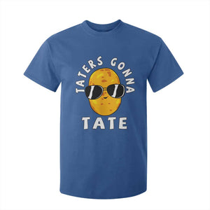 Funny Tater Tot T Shirt For Kid Taters Gonna Tate Tots Meme Potato Made Foodie Lover TS02 Royal Blue Print Your Wear