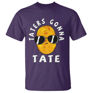 Funny Tater Tot T Shirt Taters Gonna Tate Tots Meme Potato Made Foodie Lover TS02 Purple Print Your Wear