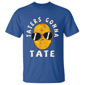 Funny Tater Tot T Shirt Taters Gonna Tate Tots Meme Potato Made Foodie Lover TS02 Royal Blue Print Your Wear