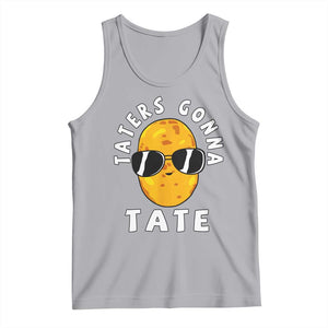 Funny Tater Tot Tank Top Taters Gonna Tate Tots Meme Potato Made Foodie Lover TS02 Athletic Heather Print Your Wear