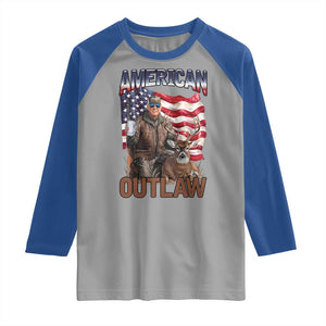 Trump Deer Hunting Raglan Shirt Retro Hunter Beer Drinking American Flag TS02 Sport Gray Royal Print Your Wear